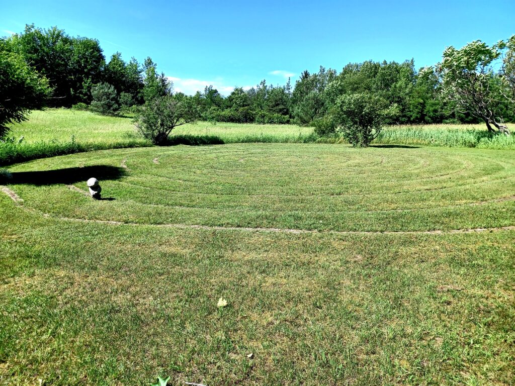 meadow path labyrinth